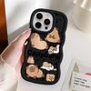 Soft Phone Cover Case for iPhone 17 Air XR 13 16 Pro Max 15 Plus 8 11 14 12 Capybara Cute