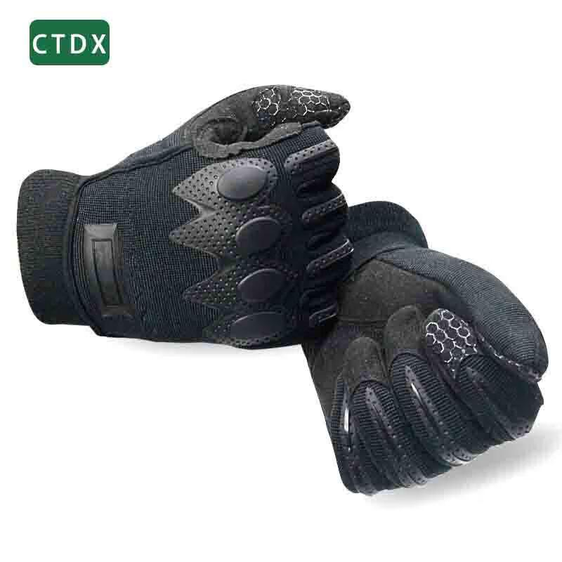 CTDX Black Hawk Tactical Full Finger Gloves