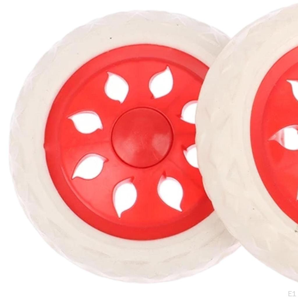 Rubber Wheels for Portable Shopping Carts and Trolleys