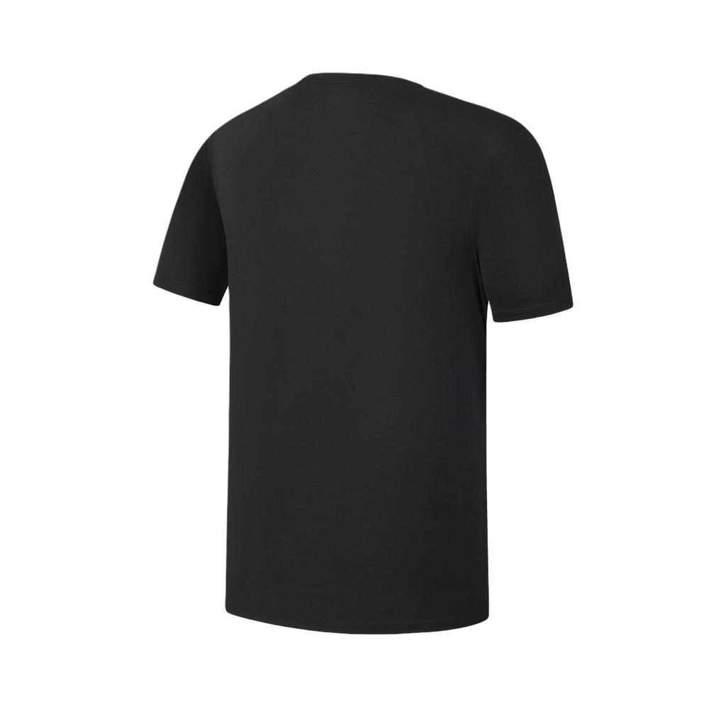 Fila Fitness Basic Knitted Round Neck Short Sleeve Quick Dry T-Shirt Men Tops A11M621110F-BK