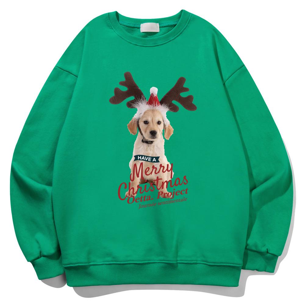 Толстовка Yda Happy Rudolph Doggy 2_Ot3D039Gr Green/L
