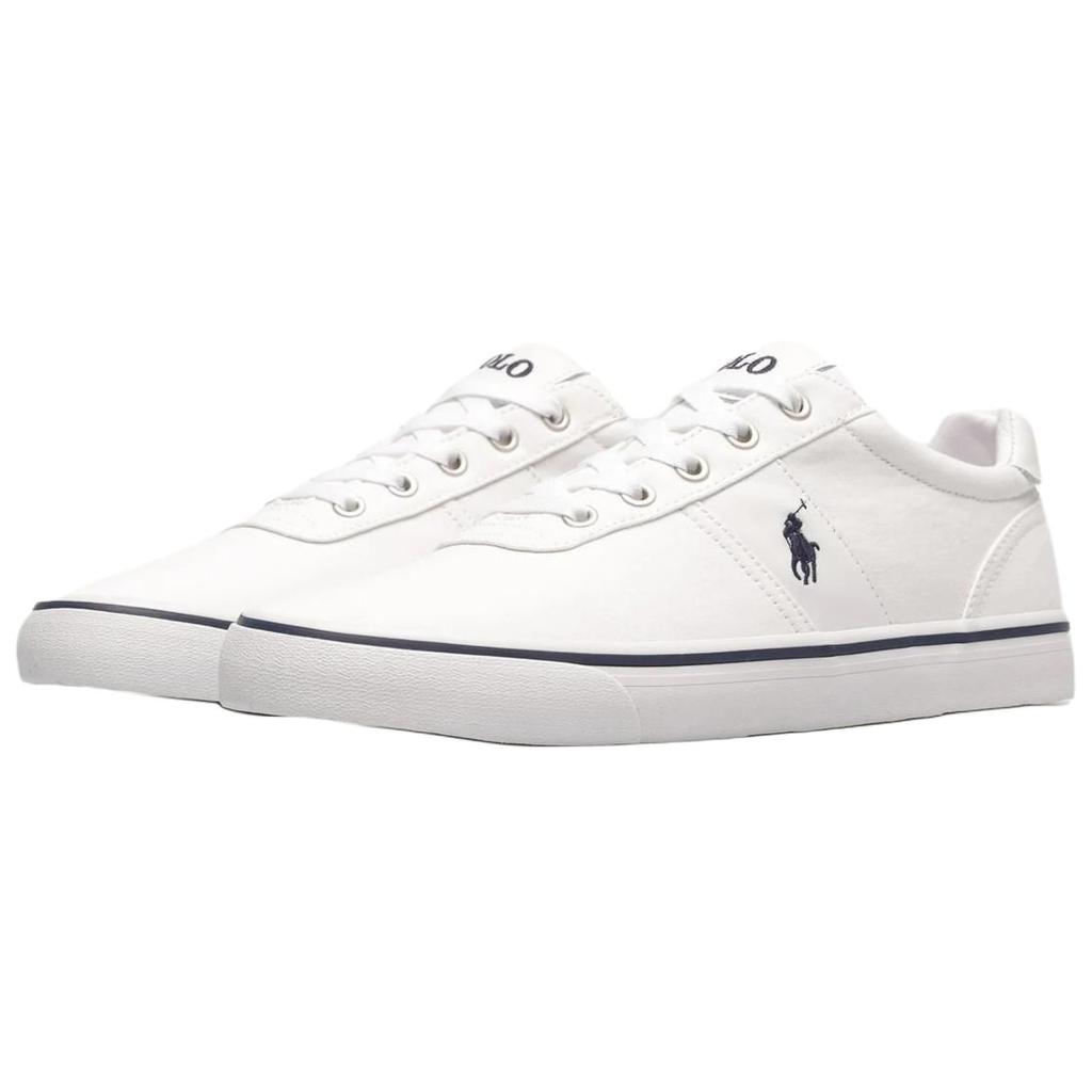Polo Ralph Lauren Hanford Leather Low Top Sneakers Men Sneakers White 816845093001
