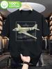 Unisexs WoUnisexs C47 Skytrain Dakota Military Aircraft TShirt 100 Cotton WWII Aviation Crew Uniform Style Short Sleeve Shirt with C47 Plane De