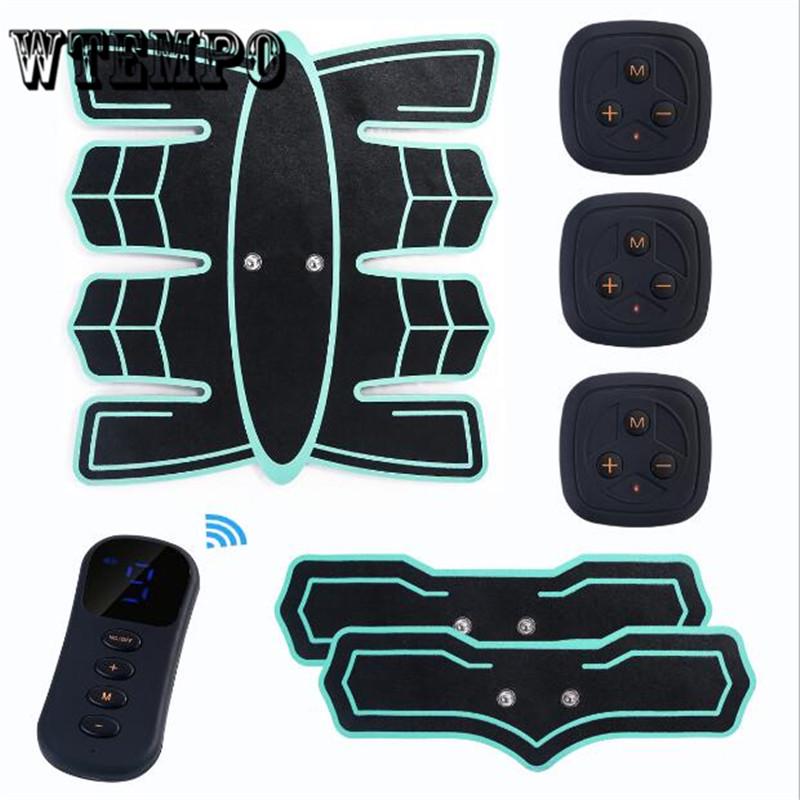 Buy EMS Muscle Stimulator Fitness Abdominal Training Pad Unisex Muscle