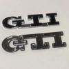 Compatible with Volkswagen Polo, Golf 6 & 7 GTI Emblem - Personalized Metal Car Sticker for Modification and Decoration.