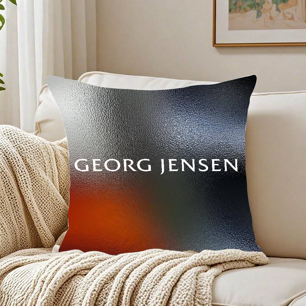 

Georg Jensen Наволочка с принтом, Наволочка для гостиной, Чехол для подушки для дивана и Декор для спальни 12x12Inch
