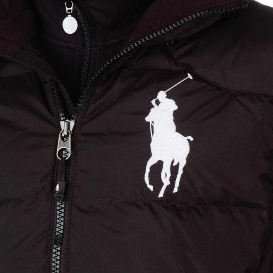 Polo Ralph Lauren Big Pony Logo Embroidered Stand Collar Zip Sleeveless Down Vest Men Vests MNPOOTW1N220188-001