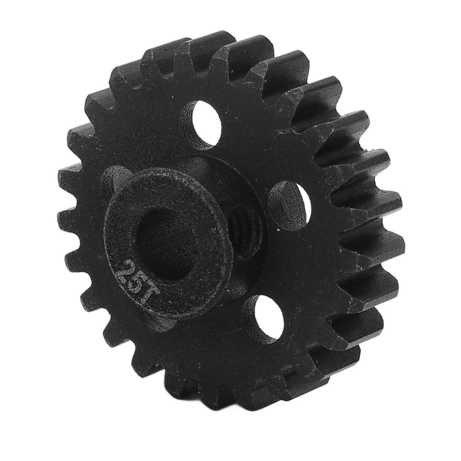 

RC Motor Gear Steel 25T Rust Protection Wearproof 5mm Aperture RC Car Motor Pinion Gear for Arrma 1/7 1/8 RC Cars
