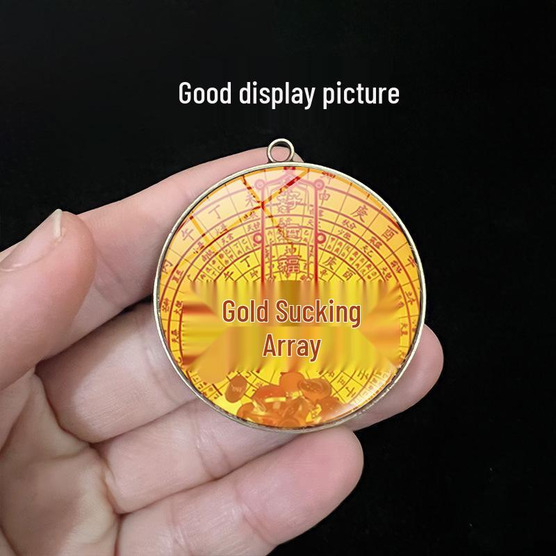 40mm Time Gem Pendant Keychain Ornament - Single-sided