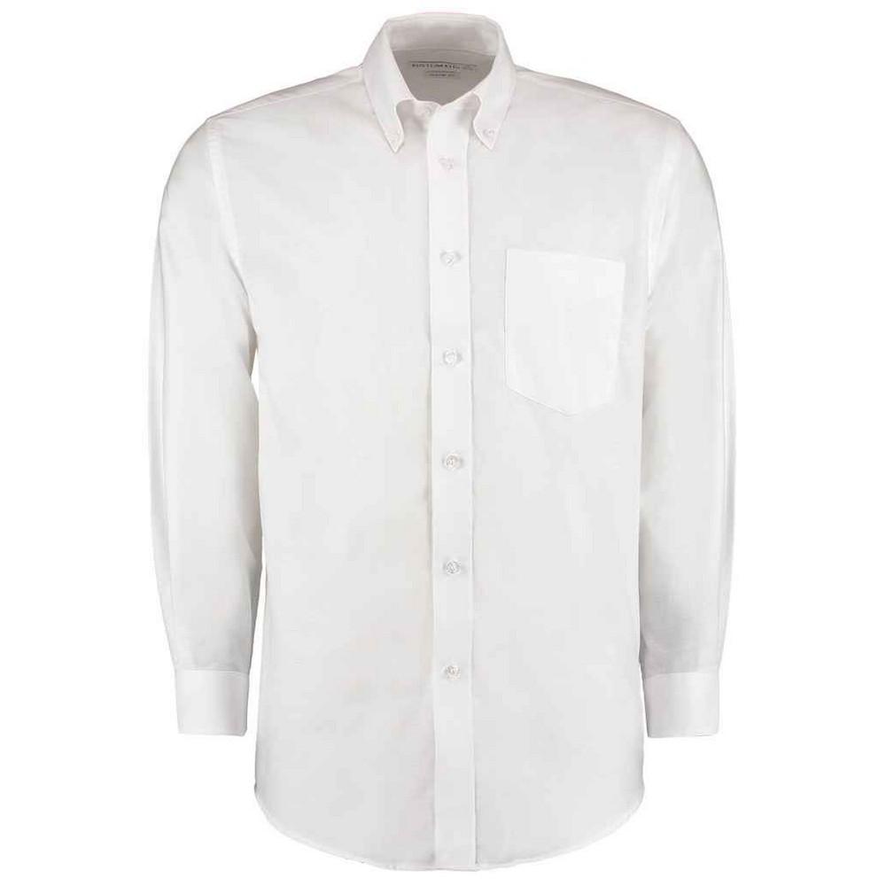 Kustom Kit Mens Oxford Classic Long-Sleeved Shirt
