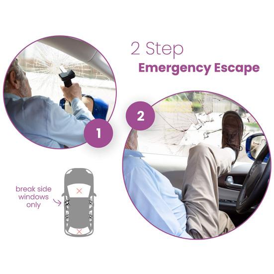 Car Door Handle for Elderly and Disabled Car Assist Support Handle with Seatbelt