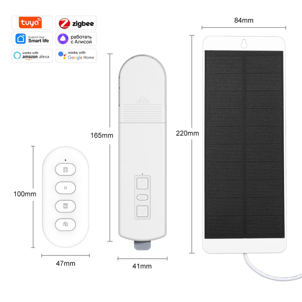 Tuya Zigbee Smart Blind Motor  DIY Motorized Chain Electric Roller Blinds Curtain Motor Shade Shutter Drive Support APP Control