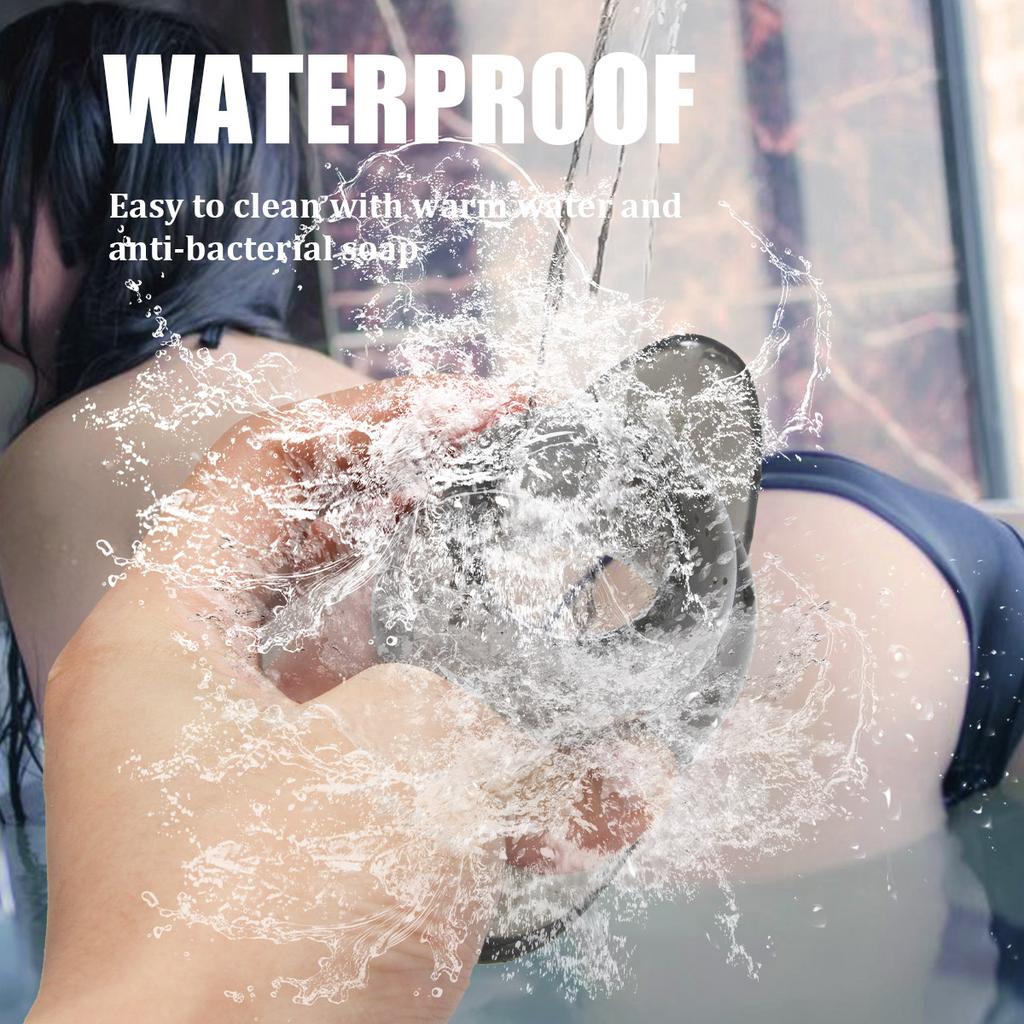 AA Transparent Hollow Anal Plug, Silicone Backyard G-spot Unisex Anal Plug Speculum Adult Sex Toys