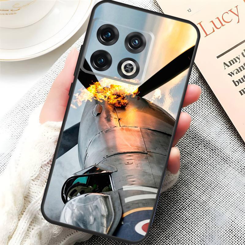 Aircraft Plane Cover For OnePlus 13 15 13R 13T 12 12R 10T 11 10 Pro OnePlus Nord 5 CE 3 4 Lite N20 N30 Case