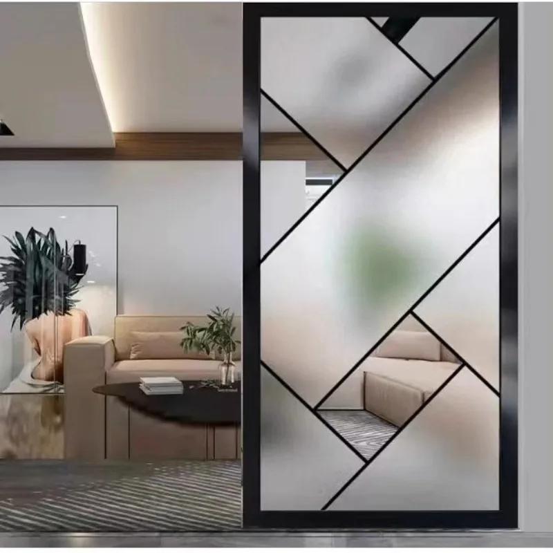 Fashionable Oil Sand Glass Film 500cm The Simple Style Increases The Beauty of Your Space and Can Also Protect Privacy