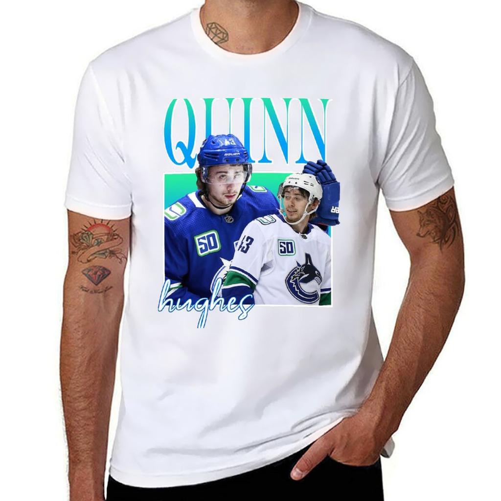 QH T-shirt t-shirt Unisexe coton marque de luxe T-shirt