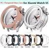 PC + Tvrzené sklo Pouzdro pro Xiaomi Watch S5 Chytré hodinky Řemínek Nárazník Kryt Chránič obrazovky Pro Xiaomi WatchS5 Pouzdro Příslušenství