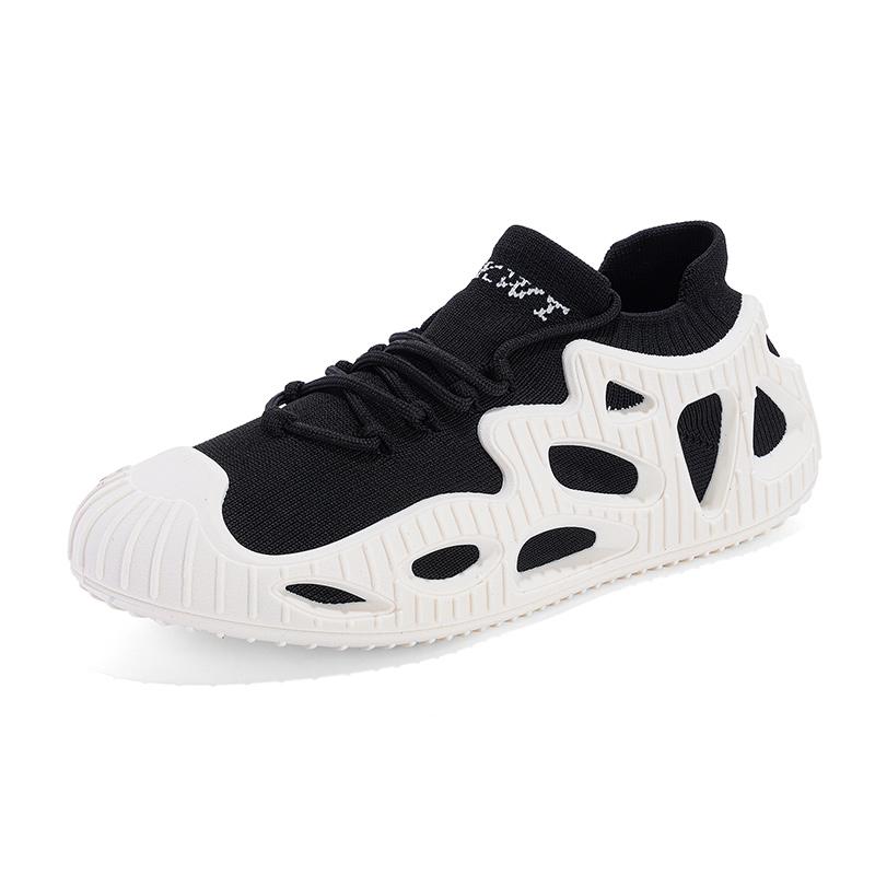 Men's Large-sized New Sports and Casual Couple Shoes Men's Outdoor Anti-slip Running Shoe Soft Soled and Soft Faced Casual Shoes