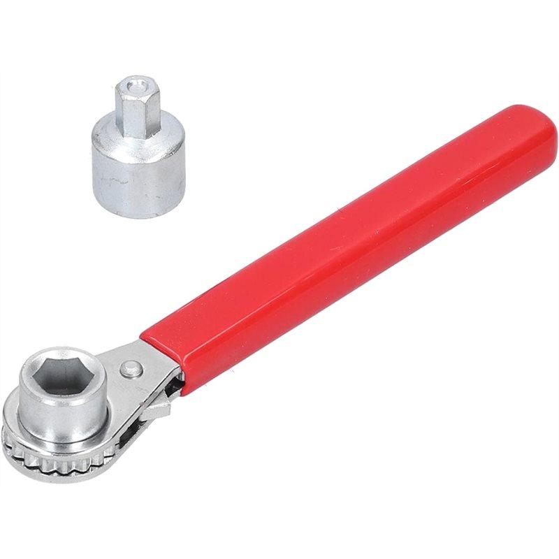 HHO-Easy To Carry And Store Compact Size Battery Terminal Wrench 8Mm+ 10Mm Ratchet Functionality