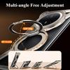 Oatsbasf Metal Frameless Phone Case for Huawei Mate 70/70 Pro/70 Pro+ Z Shape Protective Cover with 360° Rotatable Magnetic Ring