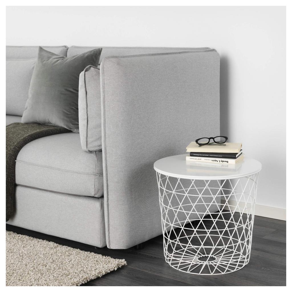 IKEA KVISTBRO Storage Table, White (103.494.53)