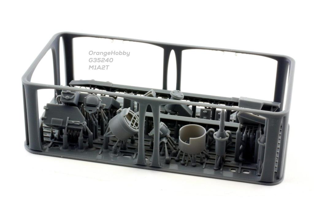 Orange Hobby Scale Modern Taiwanese M1A2T Abrams Conversion Upgrade Set Tamiya Plastic Model Parts 1/35 & (for 35269) G35-240 (Tank)