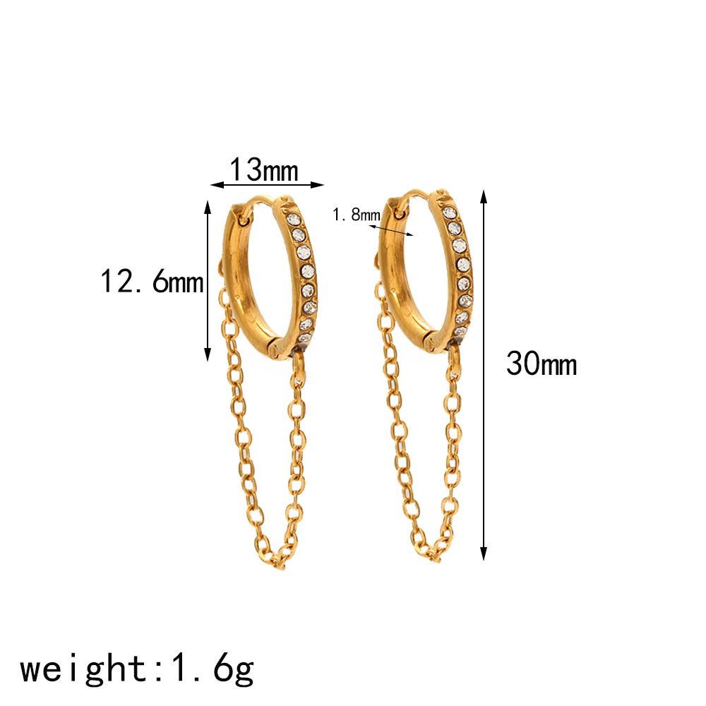 

Новые серьги-гвоздики с кисточками, женские легкие роскошные серьги-гвоздики из титановой стали с бриллиантами, серьги из нержавеющей стали в виде колоса пшеницы