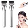 Flat Makeup Foundation Liquid Foundation Foundation Flat Head Concealer Single Line Foundation Flat Makeup Professional Foundation Makeup Soft Natural