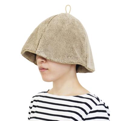 Hashizume Shoten Sauna Hat A Sauna Hat Want To Rub Your Cheek Against Made In Japan Light Brown Fits Head Circumferences Up To 62cm You'll