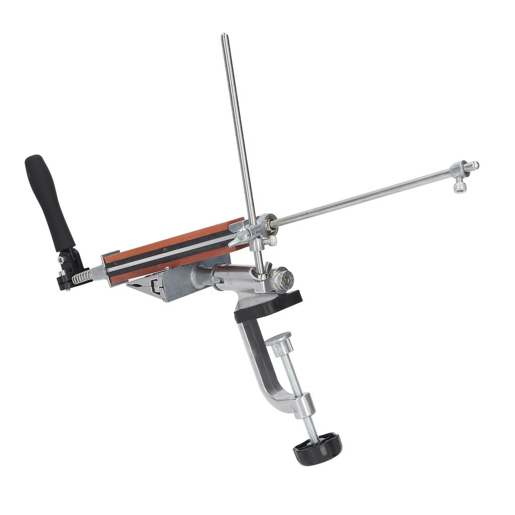 Metall Festwinkel-Schärfer mit 4 Schleifsteinen 360 Grad Drehung Flip Messerschärf-Polierwerkzeug