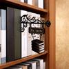 Decorative Bookend Hanging Plaque Lightweight Book Partition Board  Study Desk