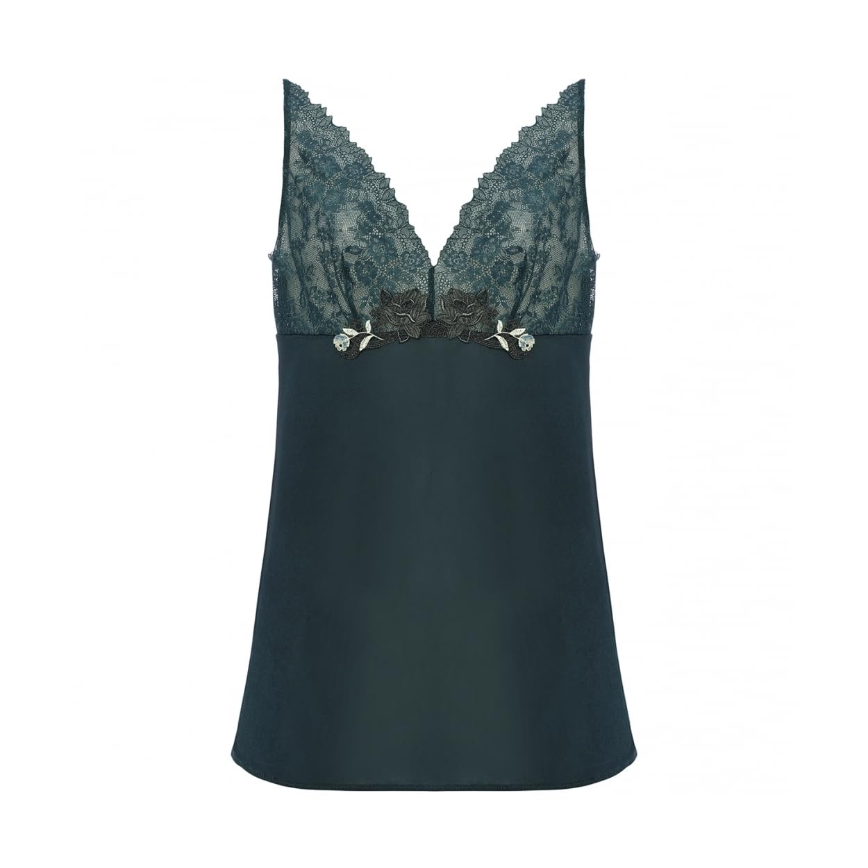 

Triumph Red Label by Triumph 0104 Long M010 Size 80 Camisole, (Green),