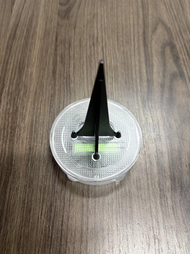 Led IP68 Solar Panel Lantern Lid Lights Waterproof Top Replacement Round Box for Garden Patio Decor Light