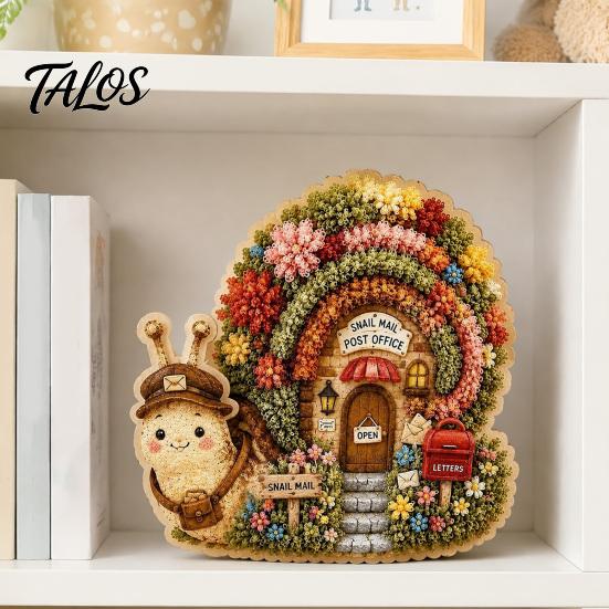 Educational Art Activity for Adults 3D House Theme Fabric Punch Needle Kit Beginners & Adults, Complete DIY Decorative Fantasy Home Ornament
