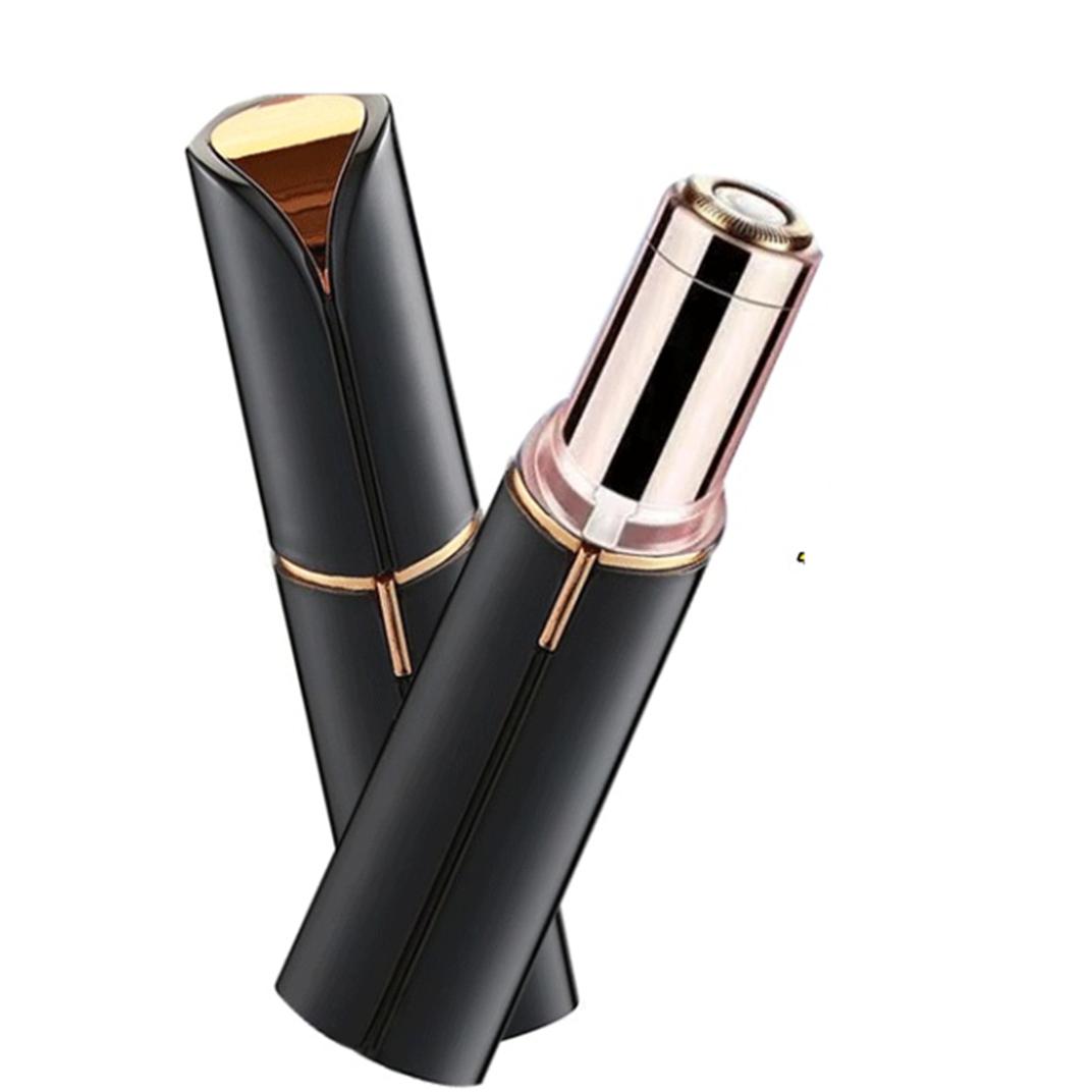 

Электробритва USB безопасна и чиста, эпиляция для девочек, путешествие по всему телу и лицу, легко носить с собой Battery style чёрный