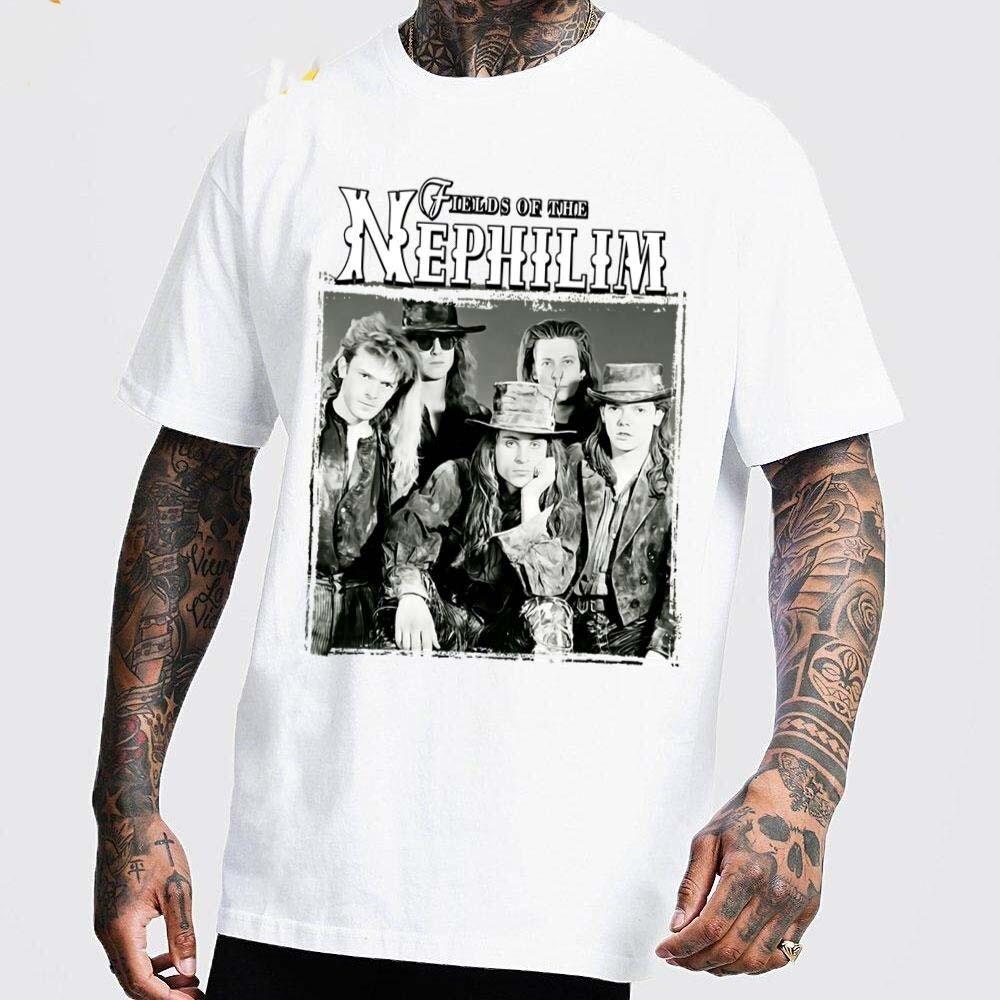 Fields of the Nephilim Band White Shirt Gift For Fan BT804 Unisex T-Shirt S