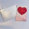 Shining Heart-shaped Puzzle Confession Card Blessing Greeting Card  Confession Couple Gift