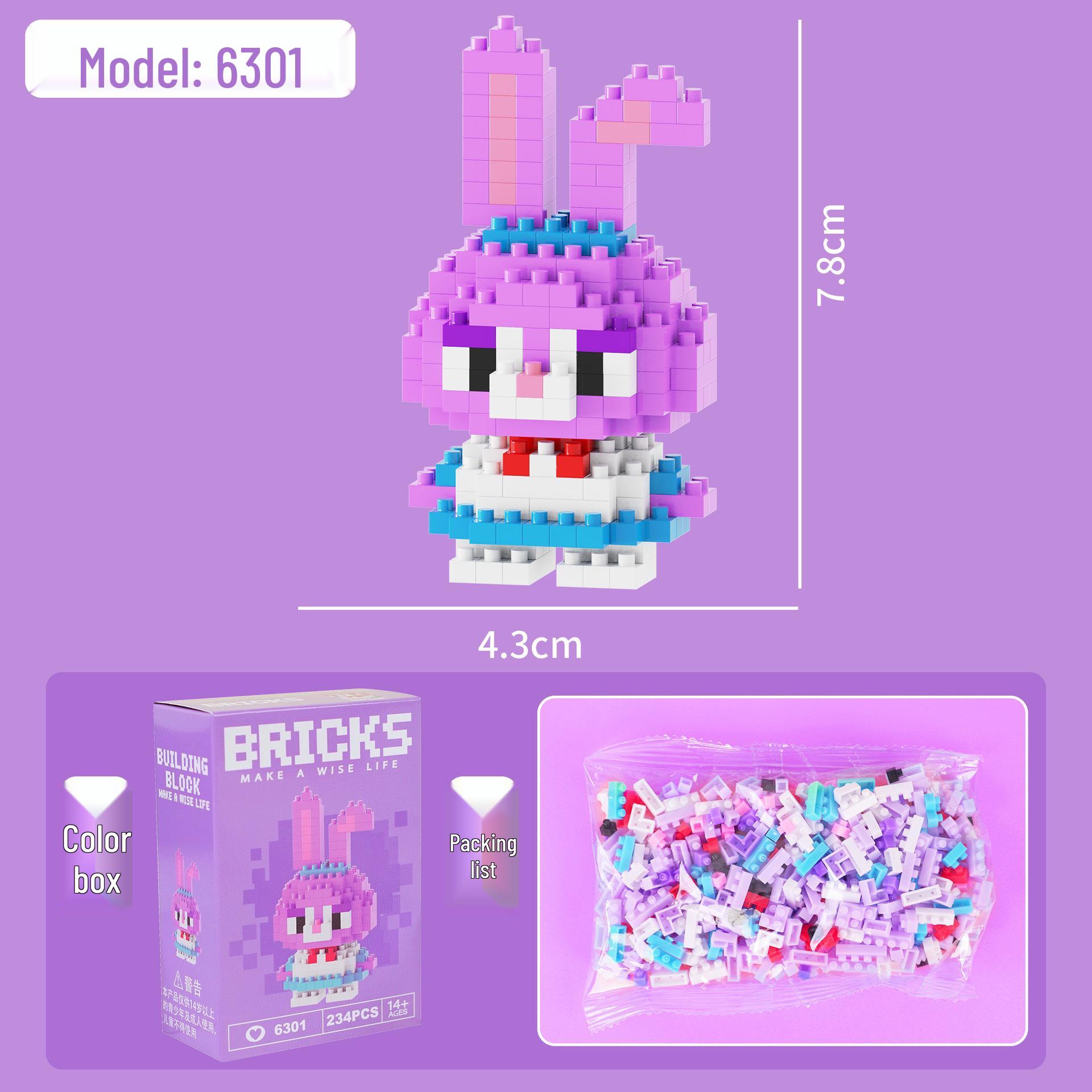 June 1st Children s Cartoon Building Blocks - Educational Micro-Piece Figures & Small Pendant Gifts