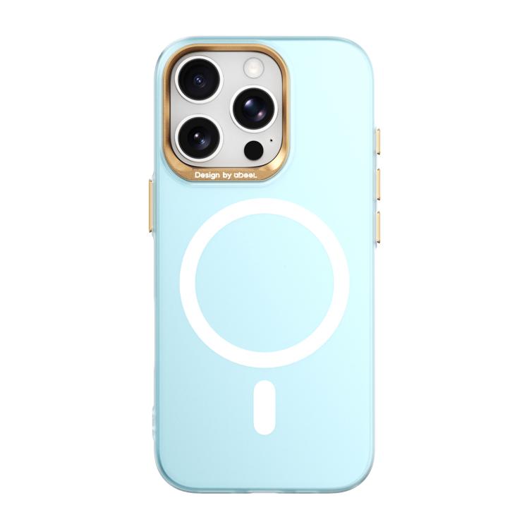 Lightweight Semi Transparent Frosted Magnetic PC Phone Case For iPhone 18 Pro, Anti-Fingerprint Metal Buttons Lens Protection Wireless Charging Cover