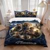 Custom Textile Middle-earth Adventure Bedding 3 Piece Set HD Print Duvet Cover Pillowcases for Teens Adult Bedroom Decoration