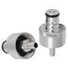 2 szt. stal nierdzewna zatyczka do karbonizacji z 5/16-calowym zadziorem kulkowym typu Lock pasuje do butelek PET na napoje bezalkoholowe