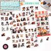 6Pcs Kawaii Cartoon Animal Cute Things Pet Stickers Scrapbooking Diy Diary Phone Case Aesthetic Stationery Stickers