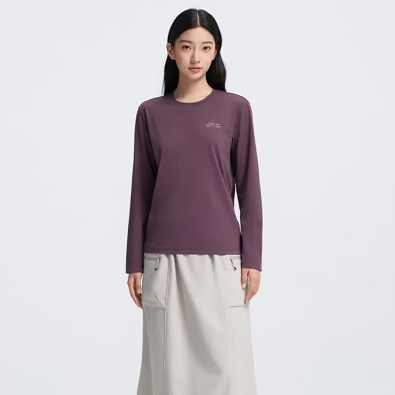 Tuoluzhe Women's Long Sleeve Sports T-shirt
