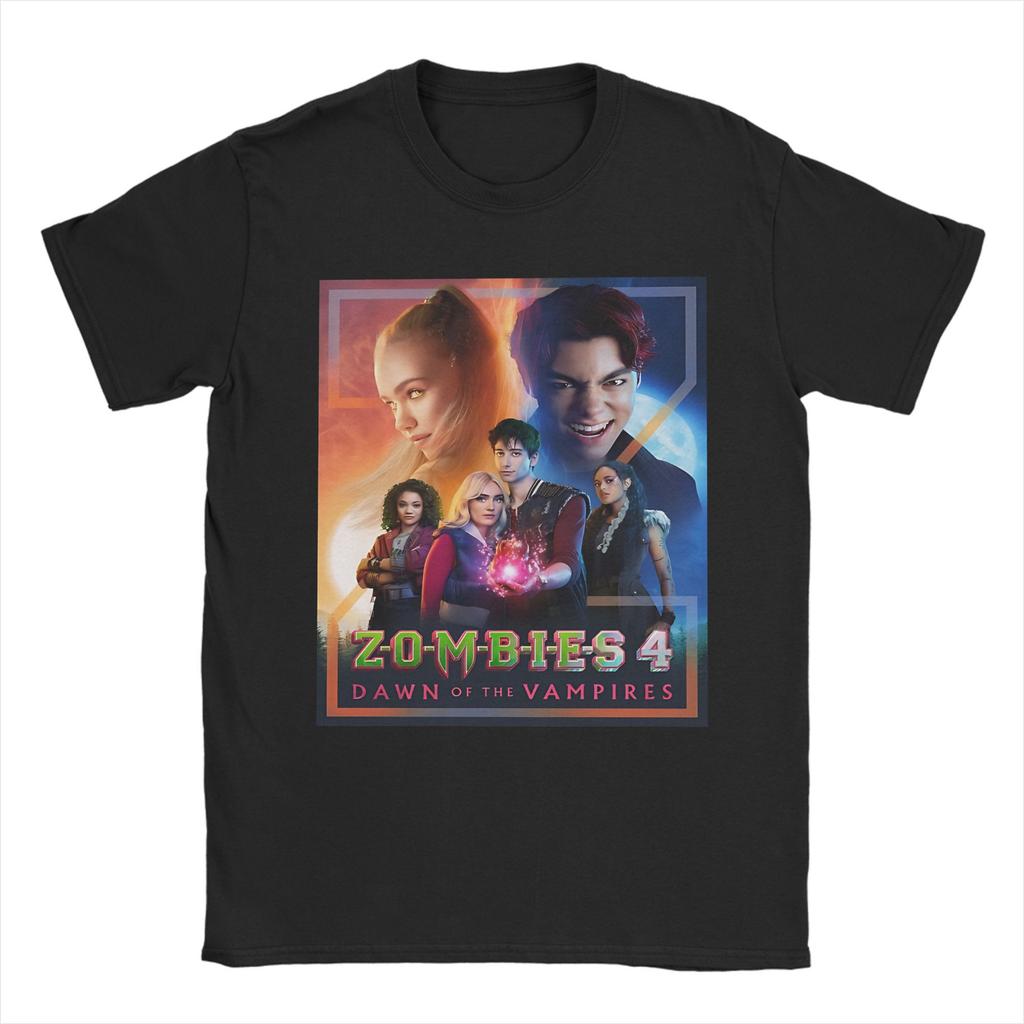 New Arrival Zombies 4 Dawn of the Vampires Malachi Barton T Shirt for Unisex Women  100 Cotton Tee Shirt Short Sleeve Clothes
