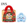 Plush Dumpling Decor Christmas Squeeze Toy, Steamed Bun Plushie for Stress Toy Relief, Stuffed Fidget Party Favors Sensory