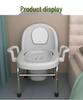 Portable Indoor Toilet Seat for Elderly and Pregnant Users