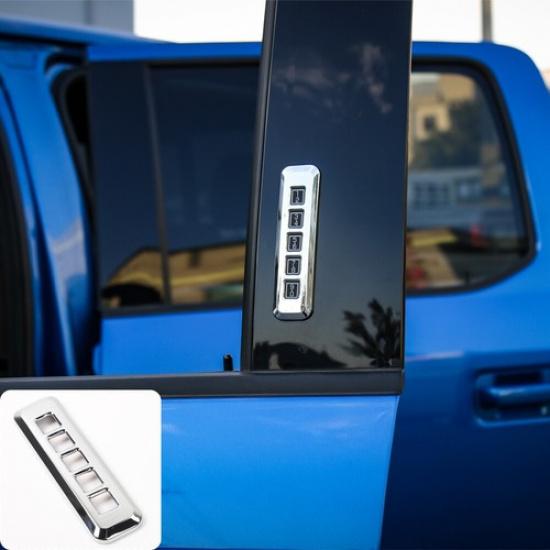 

Door Password Code Keypad Decor Cover Trim for Ford F150 15+ Chrome Accessories