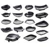 100% Matte Black Melamine Unbreakable Soup Dough Bowl Restaurant Ramen Salad Triangular Bowls 7 Inch