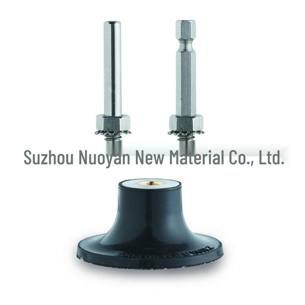 2-inch 50mm Brown Fused Alumina Torque Sand Disc 51-Piece Twist-lock Spiral Grinding Disc Set