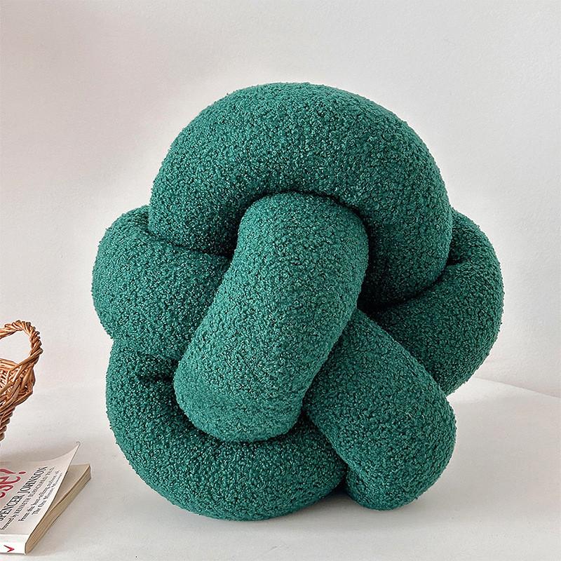 Federa per Cuscino Annodata Minimalista Moderna Cuscino con Morbido Cotone PP per Decorazione Soggiorno